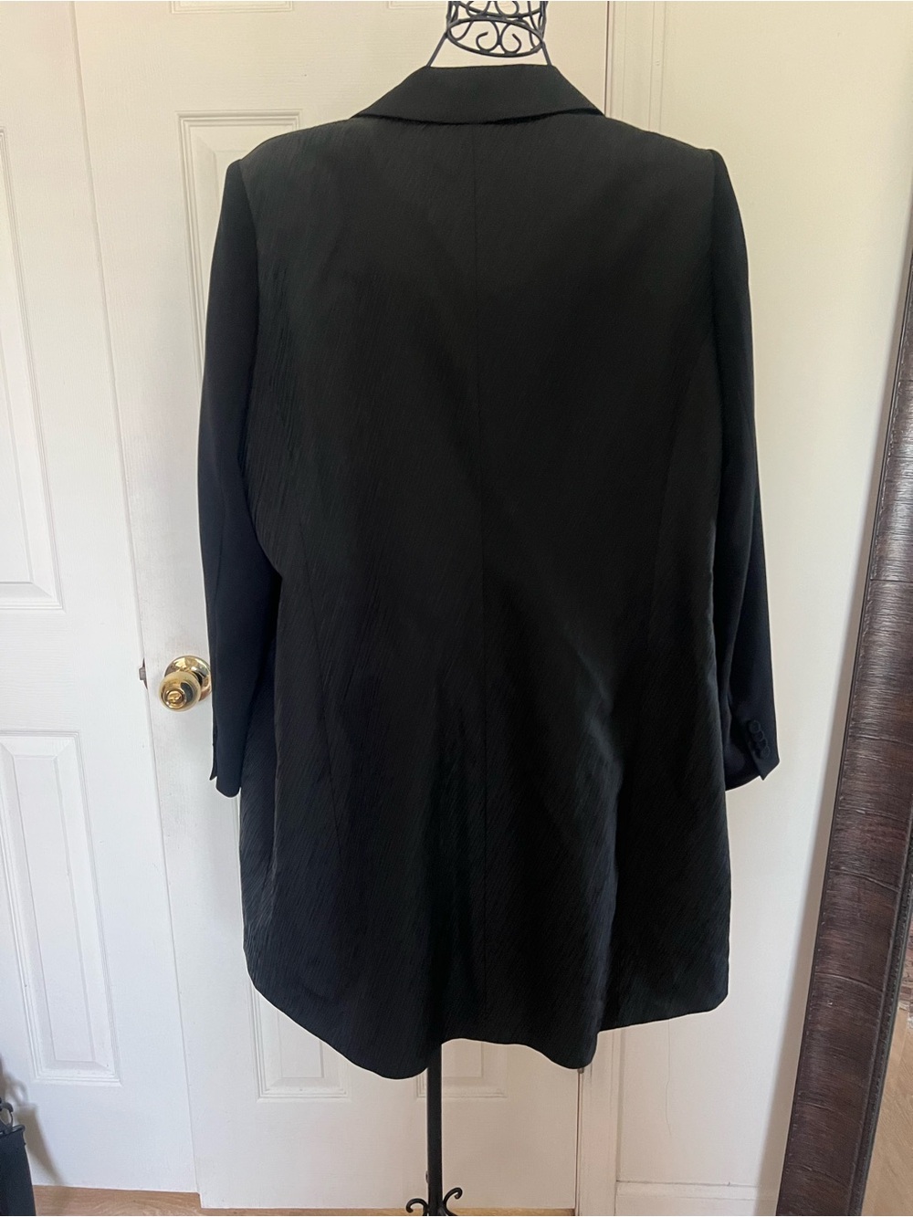 ✅🆕 Embellished Black Women's Blazer Jacket.plus size :18 - Picture 12 of 12